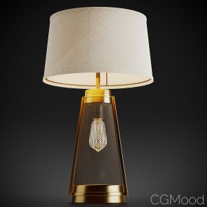 Millard Brass Led Night Light Table Lamp