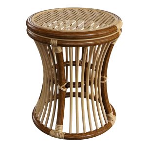 Natural Rattan Round Side Table