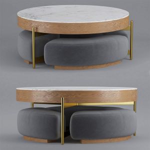 Table&fabric Chair Dedo