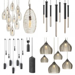Suspension lamps collection