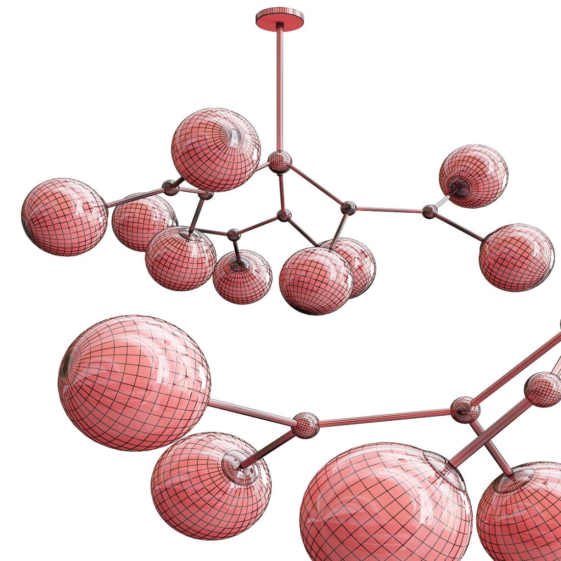 Crystal Lux Maximo Sp9 Chandelier 3D Model for VRay | CGMood