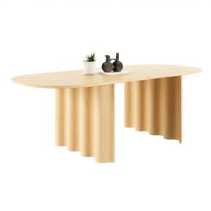 Curtain Table - Wood