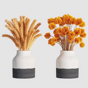 Plants Bouquet Vase 03
