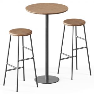 Easy Mix & Fix Table D60 By Ton And Cornet Bar Sto