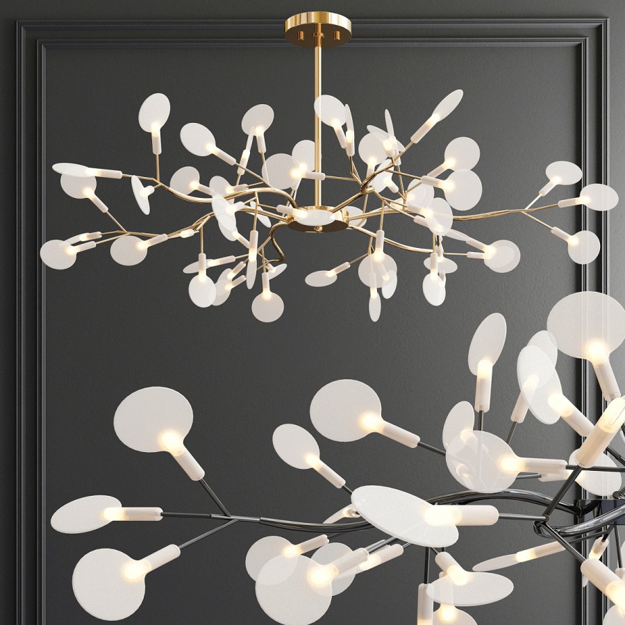 Moooi Firefly Chandelier - 3D Model for VRay