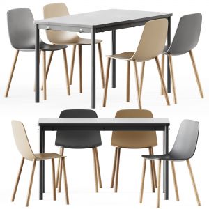Tommaryd Table By Ikea And Maarten Plastic Chair B