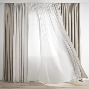 Curtain 266/wind Blowing Effect 1