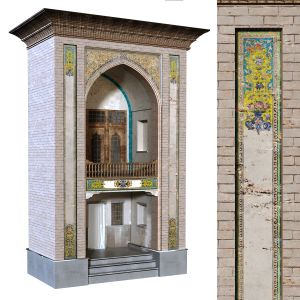 Old Islamic Turkish Arch Set 136