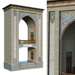 Old Islamic Turkish Arch Set 143