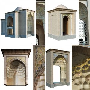 old islamic arabic turkish kitbash