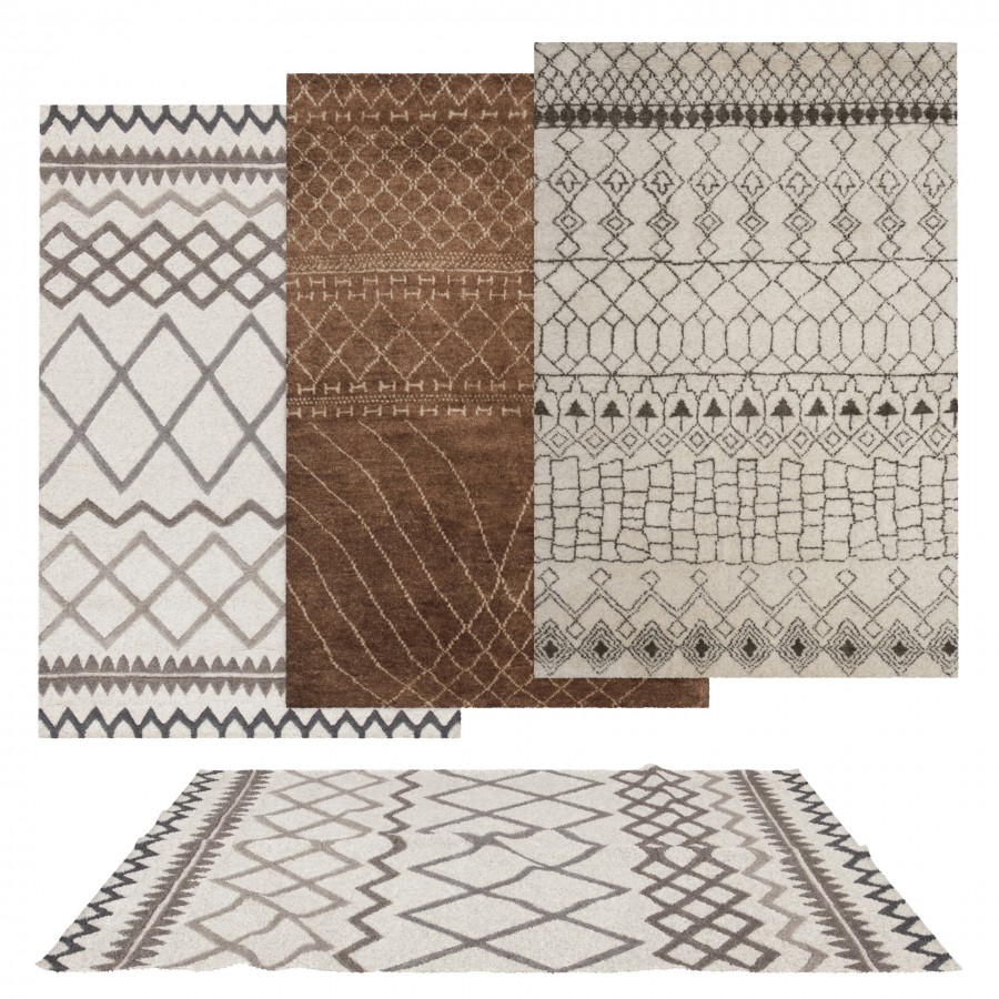 Rugs No 328 - 3D Model for VRay, Corona, VRay