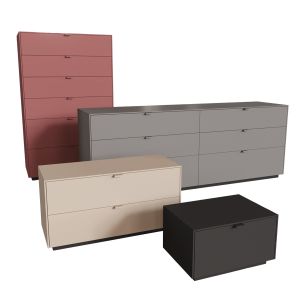 Lansot Folio Chest Of Drawers And Bedside