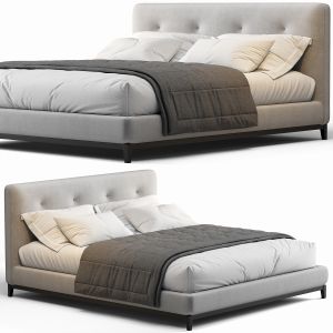 Andersen Leather Bed Quilt By Minotti