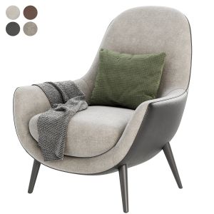 Poltrone Mad Queen High Back Armchair By Poliform