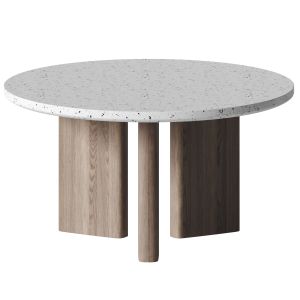 Harrell Round Dining Table By Lyndon Leigh