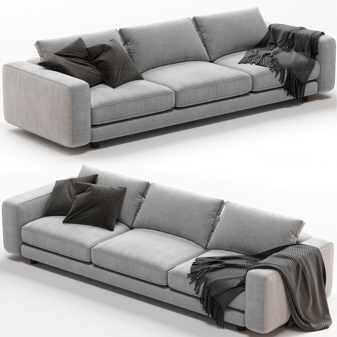 Modulny Divan Sinfonia 3D Model for Corona | CGMood