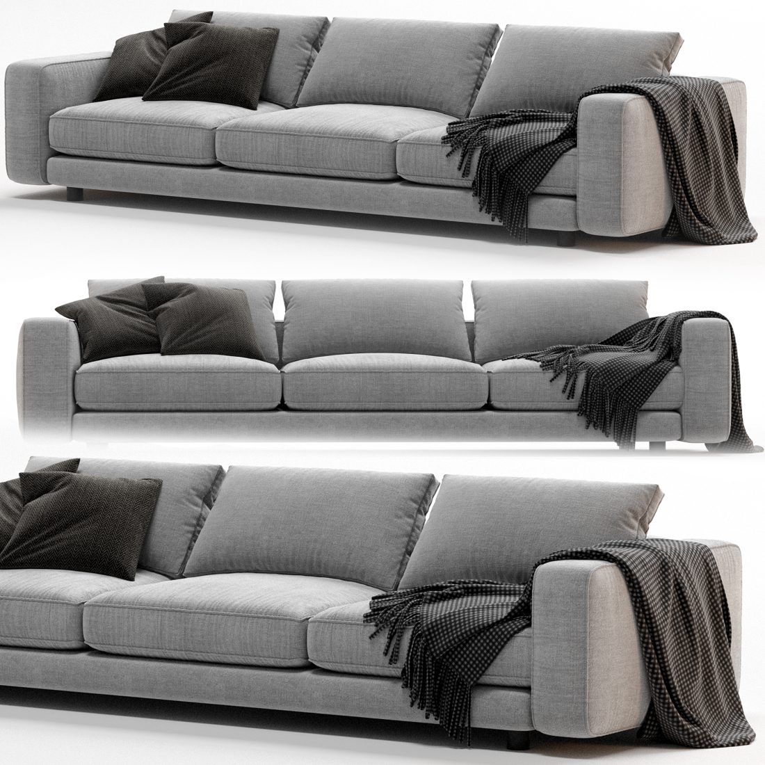 Modulny Divan Sinfonia 3D Model for Corona | CGMood