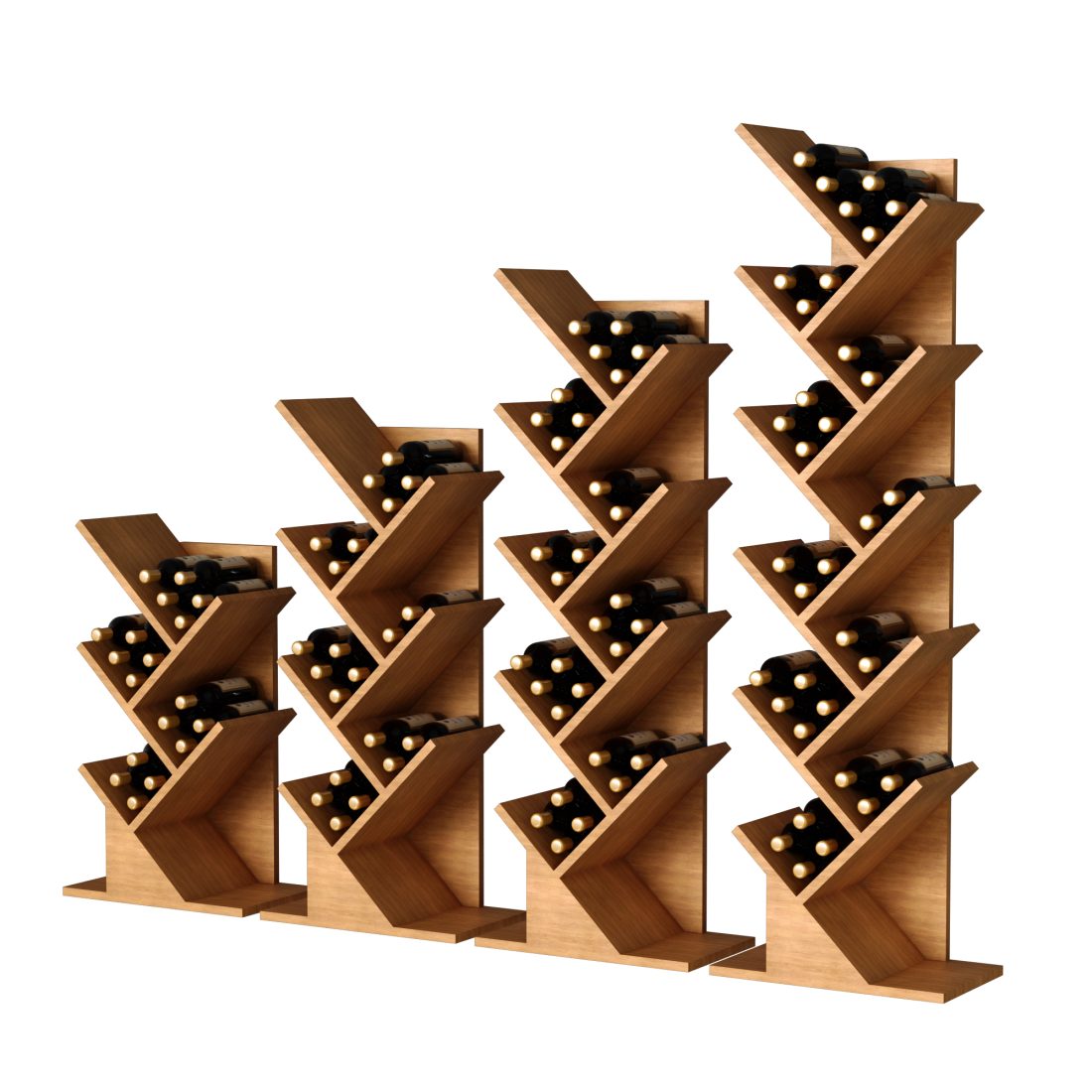Wine Rack 09 3D Model for Corona | CGMood