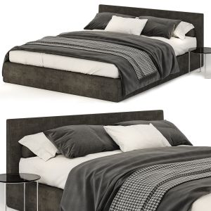 Poliform Gray Bed