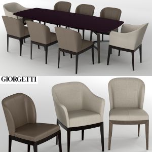 Giorgetti Chair Table
