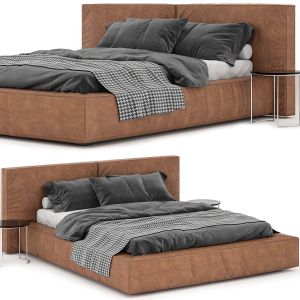 Bonaldo Leather Bed