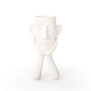 Abstract Figure Statue Pot 3
