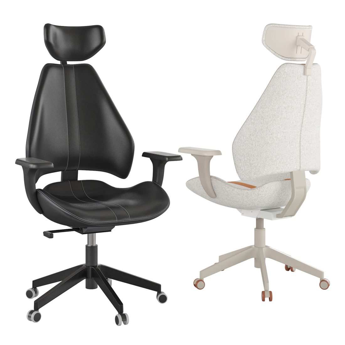 Gaming Chair Gruppspel Ikea - 3D Model for VRay, Corona