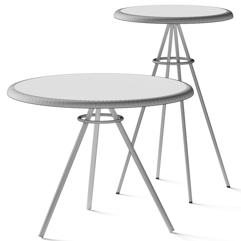 Richard Lampert Tom Coffee Tables 3D Model for VRay, Corona | CGMood
