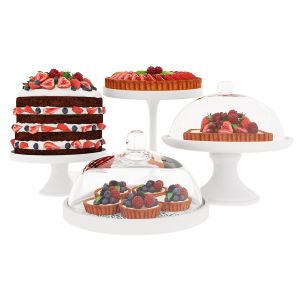 Fruit Berry Cake Collection