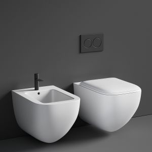 Ceramica Cielo Shui Comfort Wall Hung Toilet Biget