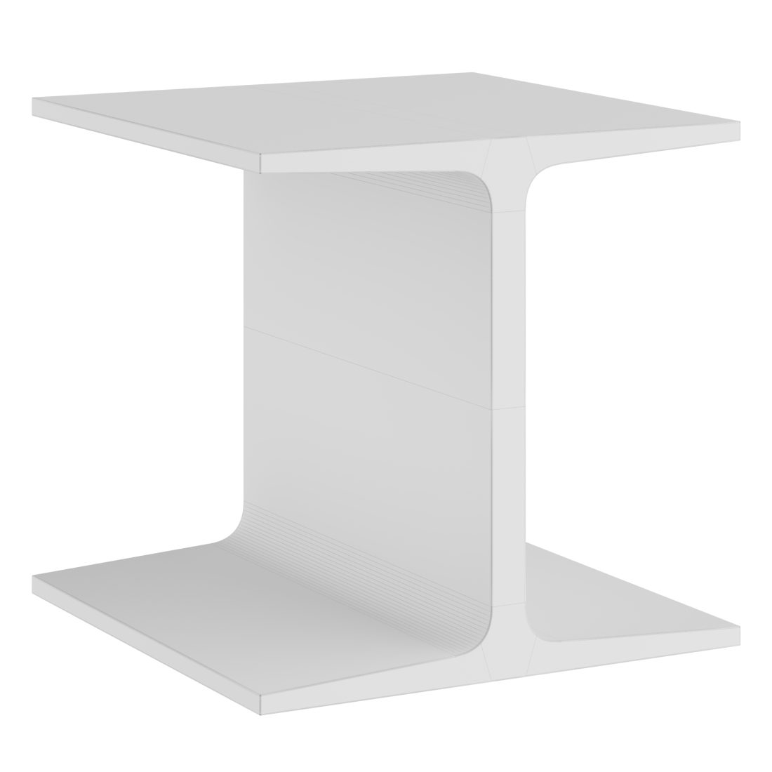I-beam Side Table - 3D Model for Corona