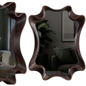 Wall Mirror With 3 Materials