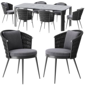 Oasi Dining Set By Giorgio Collection