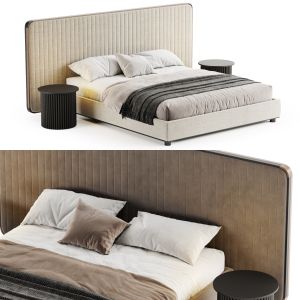 Ovidio Fabric Bed By Molteni & C