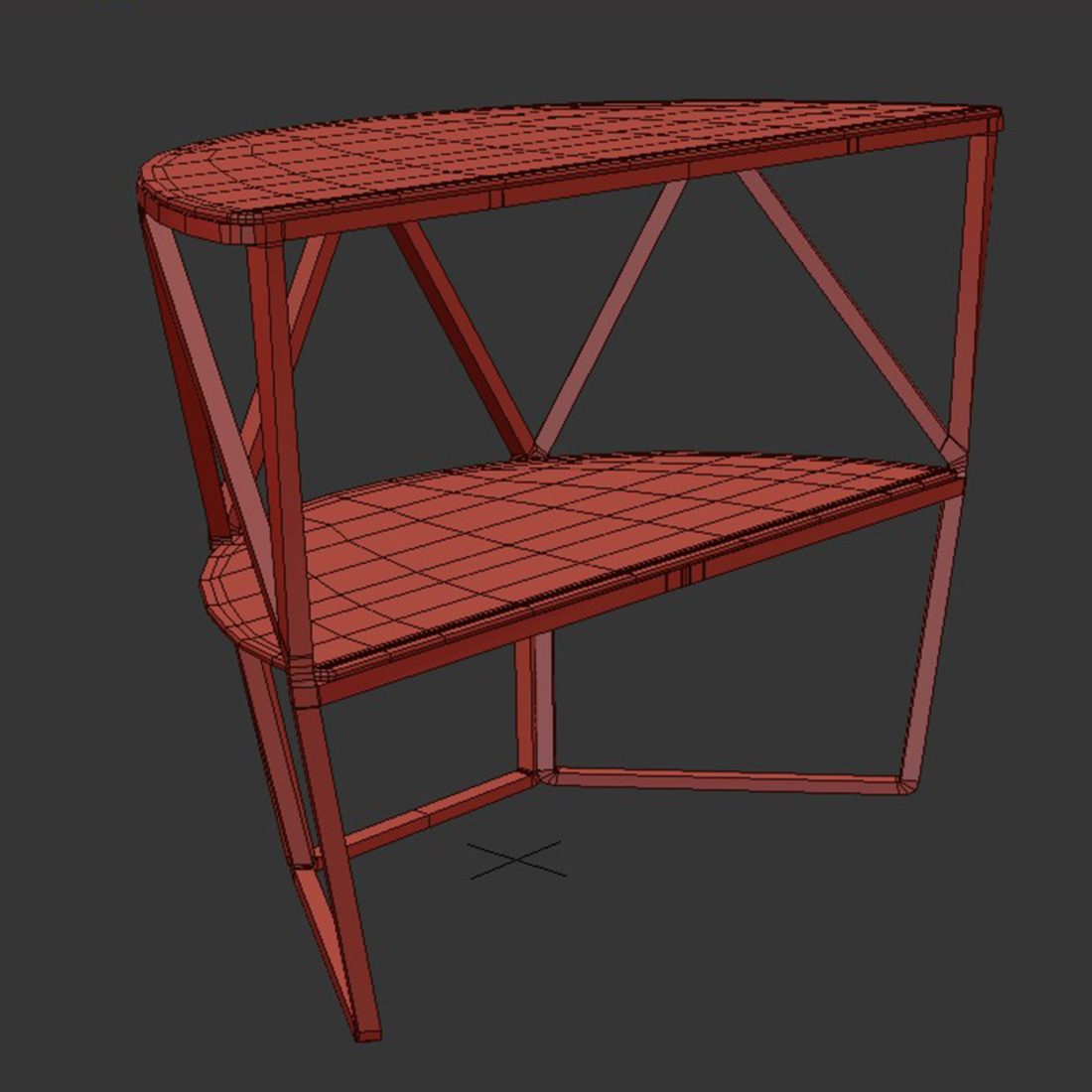 Arbor Console By Bonaldo - 3D Model for Corona
