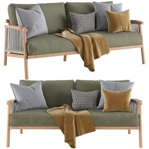 Moss 2 Seater Outdoor Sofa by Acanva