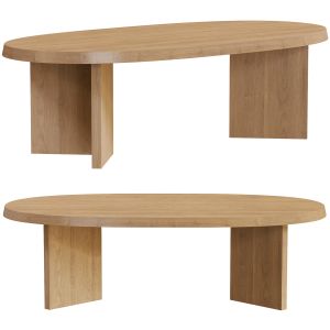 Ellipse Dining Table  By Baker