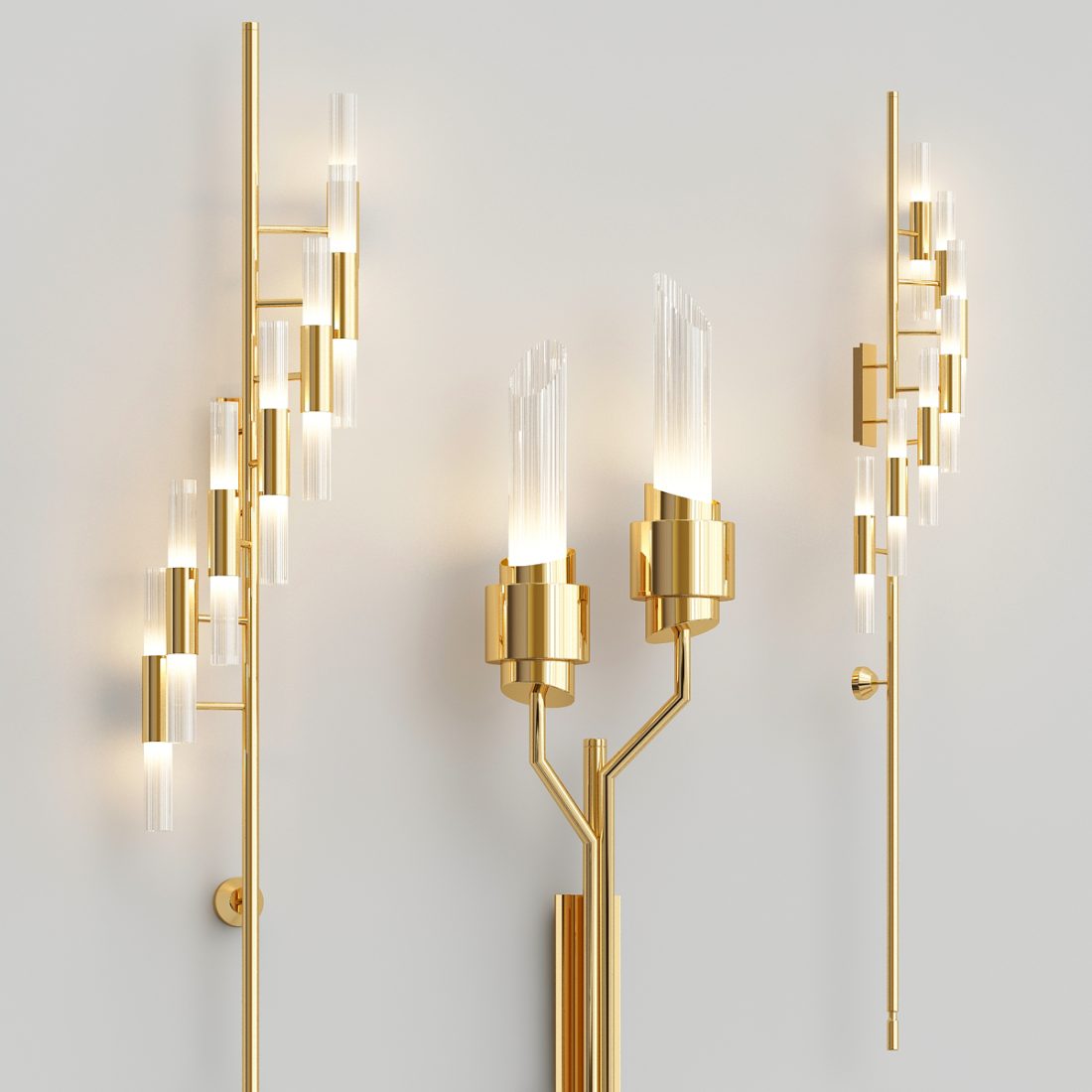 Luxxu Wall Lamps 3D Model for VRay | CGMood