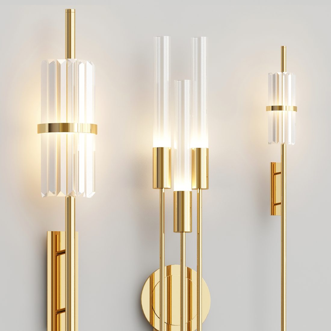 Luxxu Wall Lamps 3D Model for VRay | CGMood