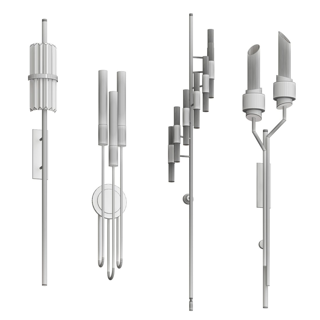 Luxxu Wall Lamps 3D Model for VRay | CGMood