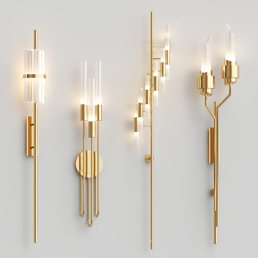 Luxxu Wall Lamps 3D Model for VRay | CGMood