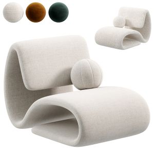 Dubna Lounge Chair By Dan Form