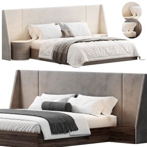 Nova Domus Janice Modern Bed And Nightstands By Mo