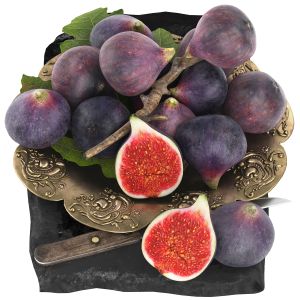 Plate Of Figs Fruit