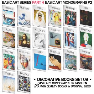 050_decorative Books Set 09 Basic Art Series 04
