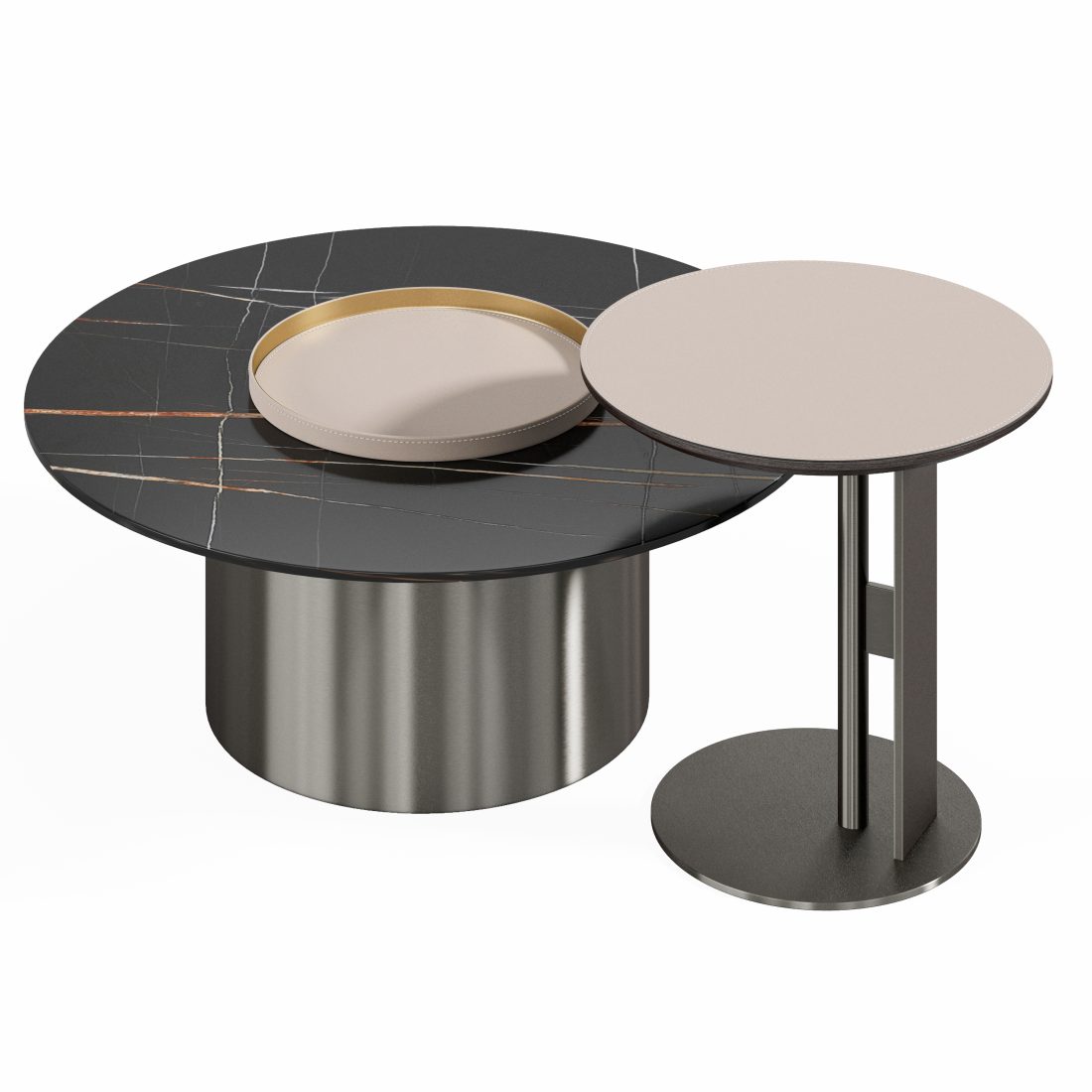 Metal Coffee Table 3D Model for VRay, Corona | CGMood