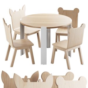 420 Kids Furniture 02 Cb2 Crate&kids Table & Chair