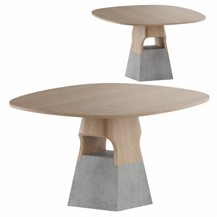 Christophe Delcourt Isa Dining Table 3D Model for Corona | CGMood