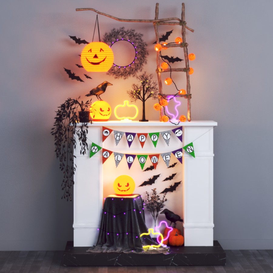 Kustfyr Halloween Decorations And Decor Ikea - 3D Model for VRay, Corona