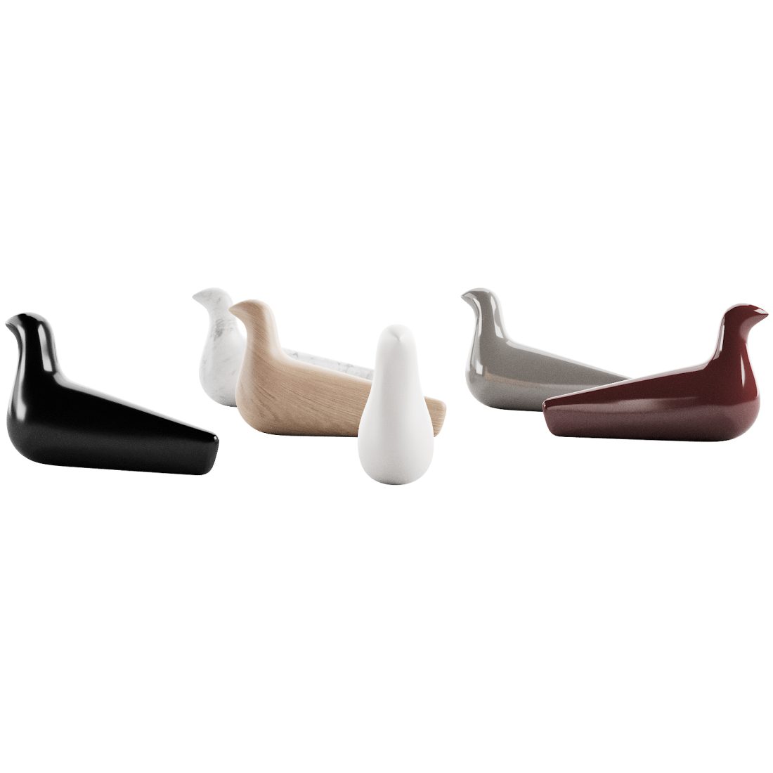 VITRA - L'Oiseau, Cork, Wood And Ceramic - Design Ronan And Erwan Bouroullec 2011